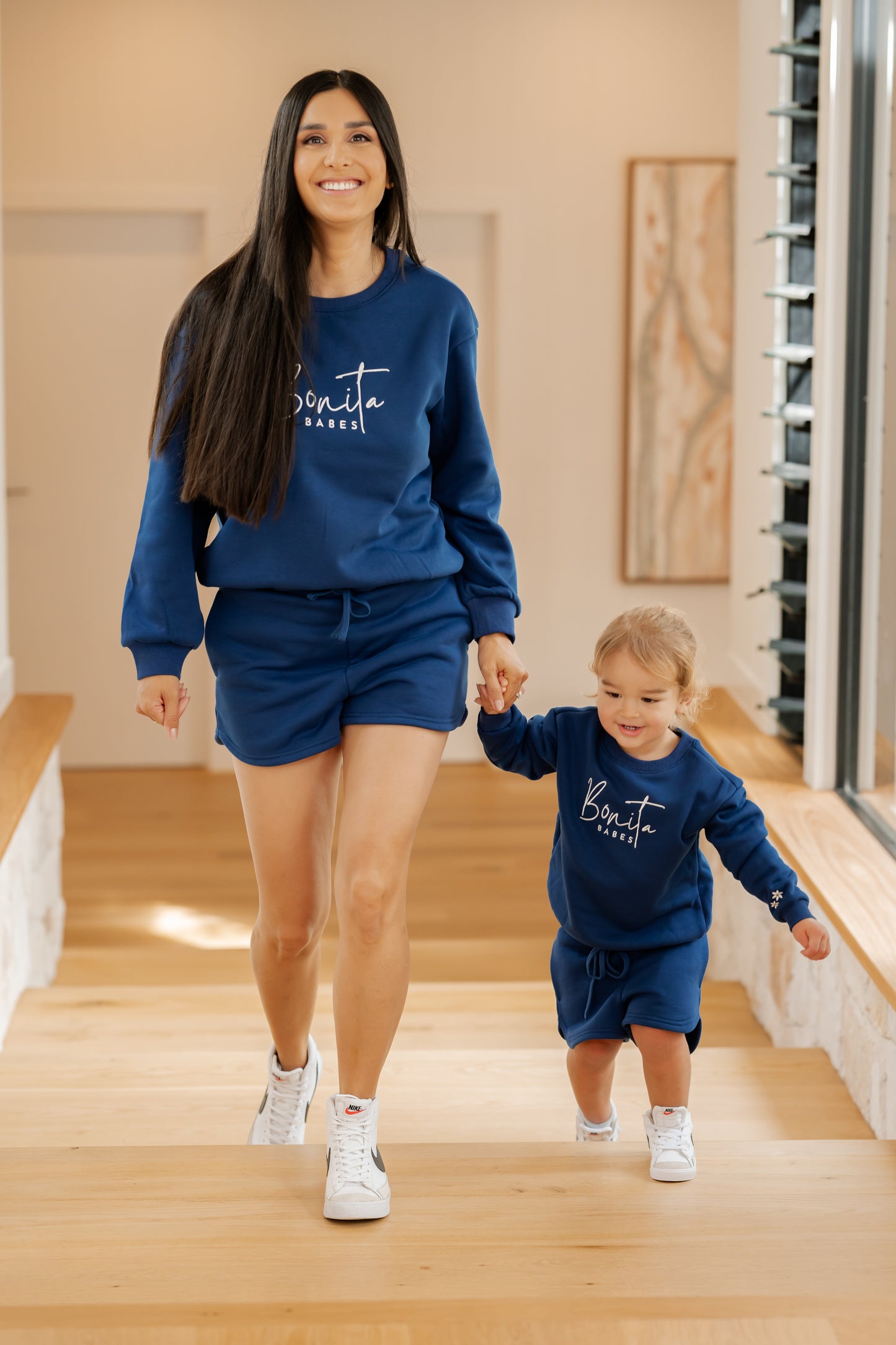 Jumper & Shorts - Navy (Child)