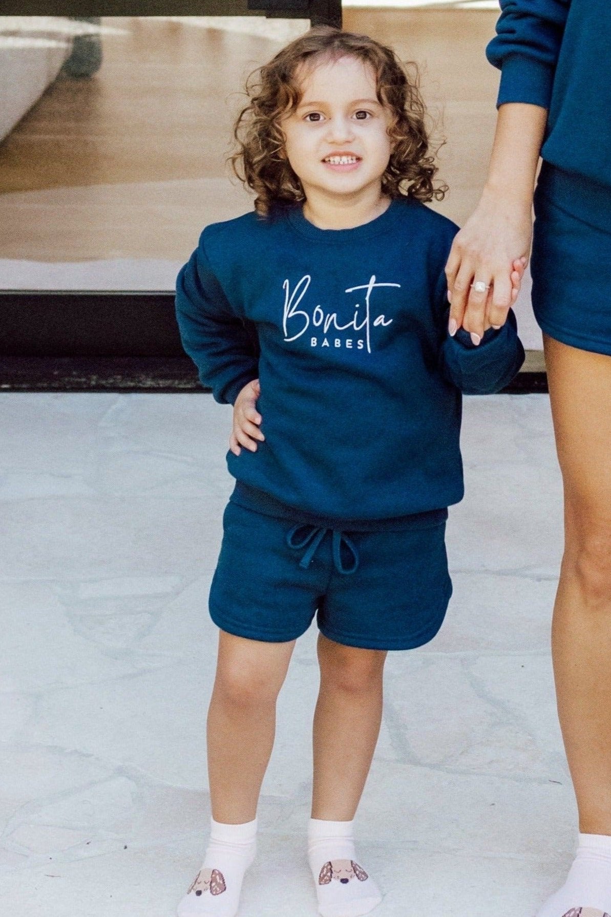 Jumper & Shorts - Navy (Child)