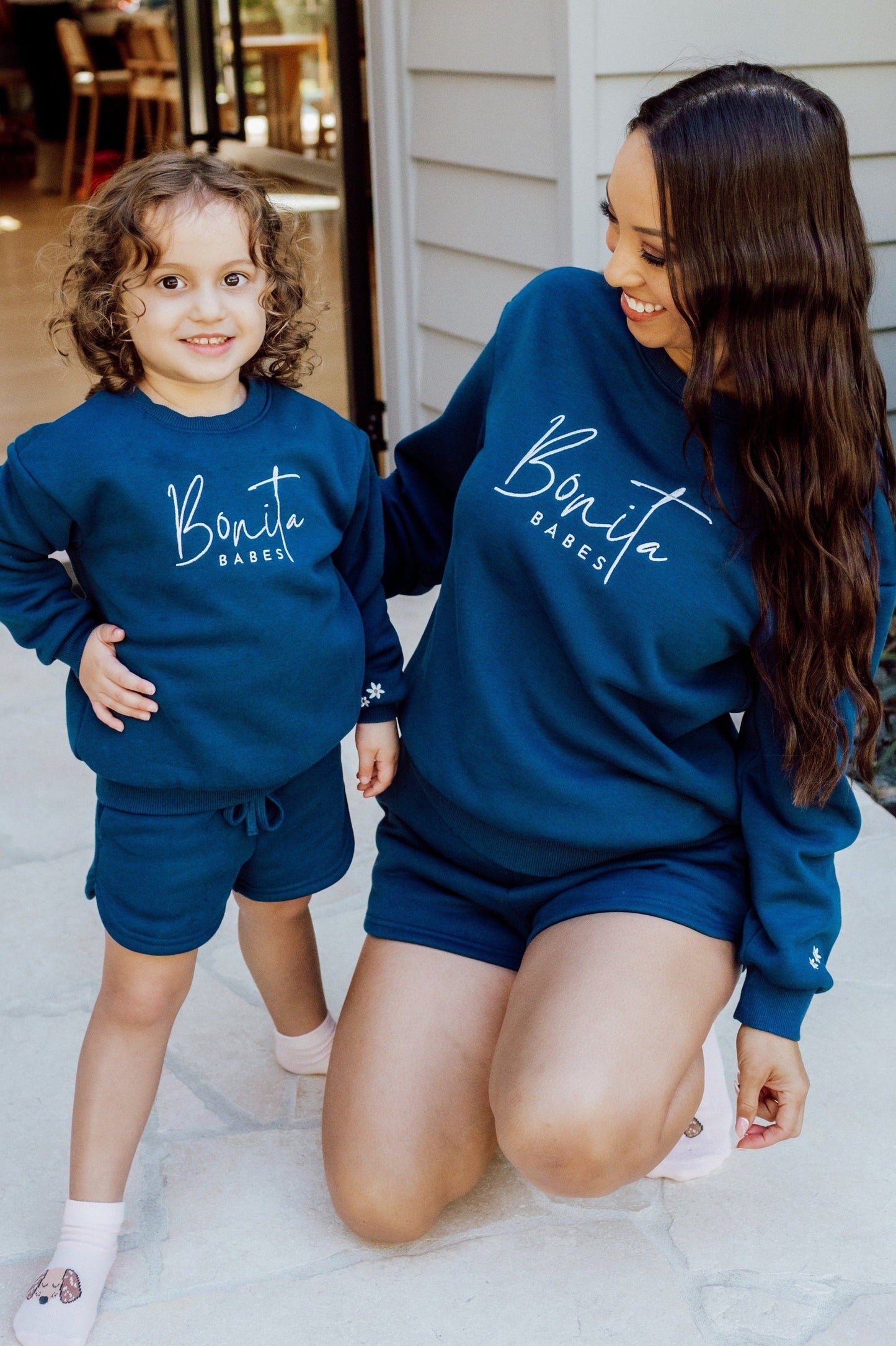 Jumper & Shorts - Navy (Child)