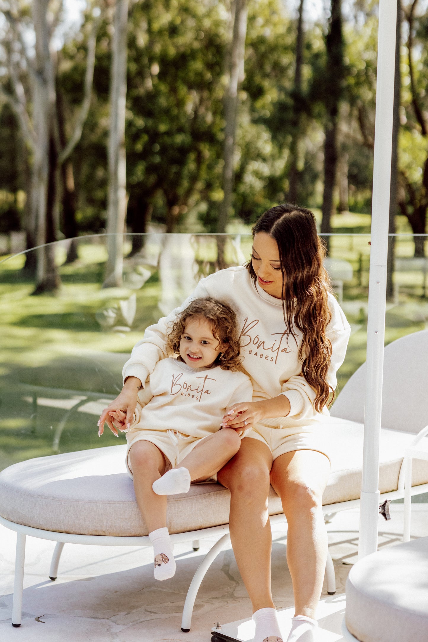Jumper & Shorts - Beige (Child)