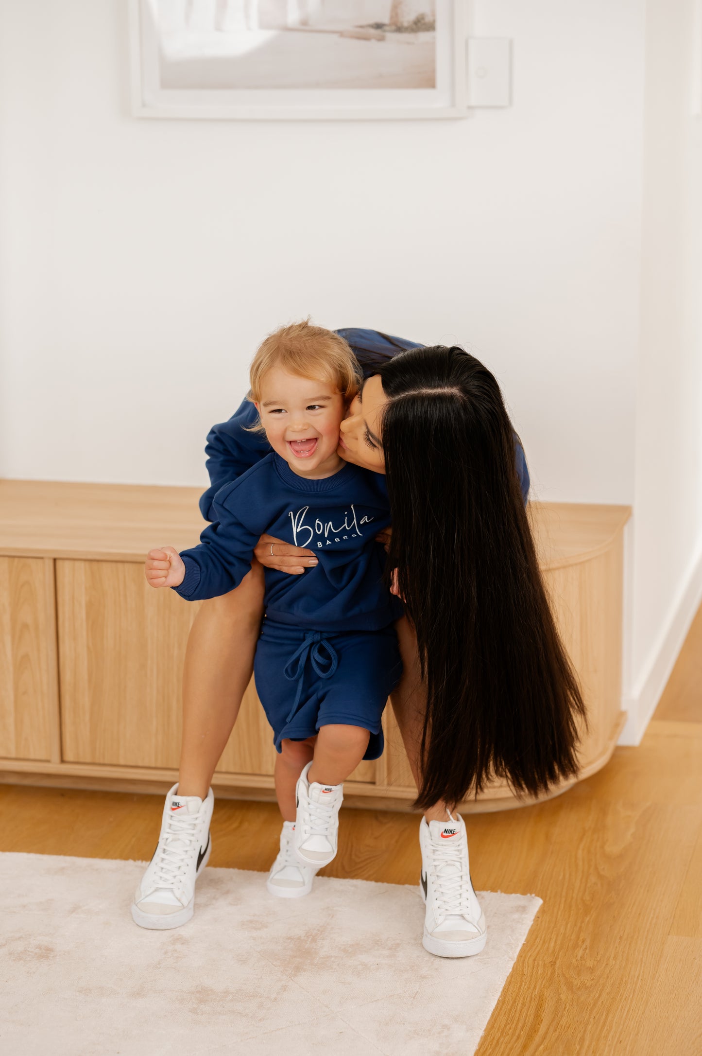 Jumper & Shorts - Navy (Child)