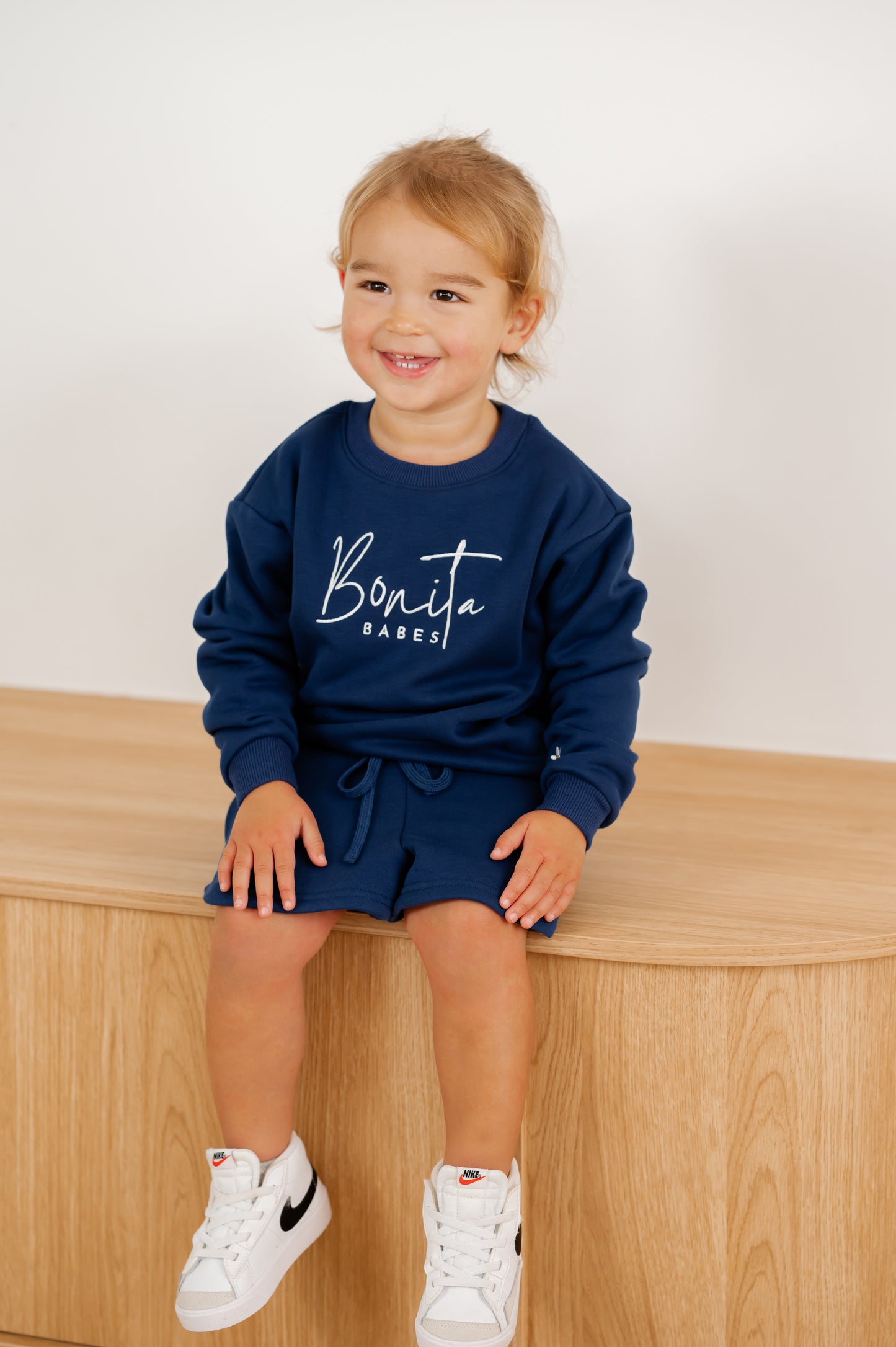 Jumper & Shorts - Navy (Child)